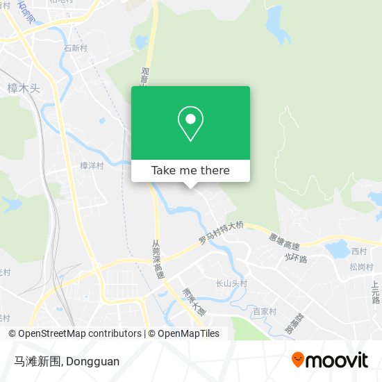 马滩新围 map