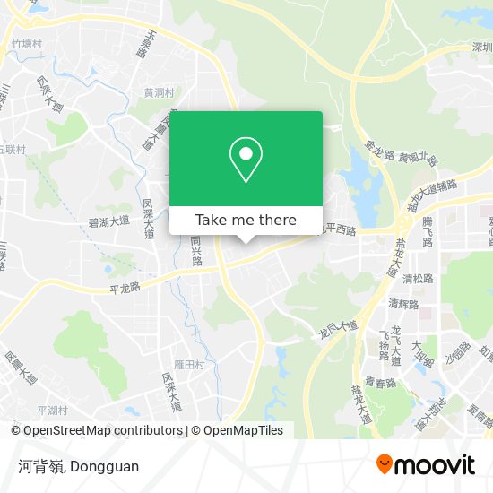 河背嶺 map