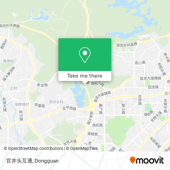 官井头互通 map