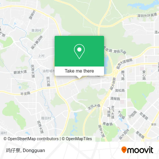 鸡仔寮 map