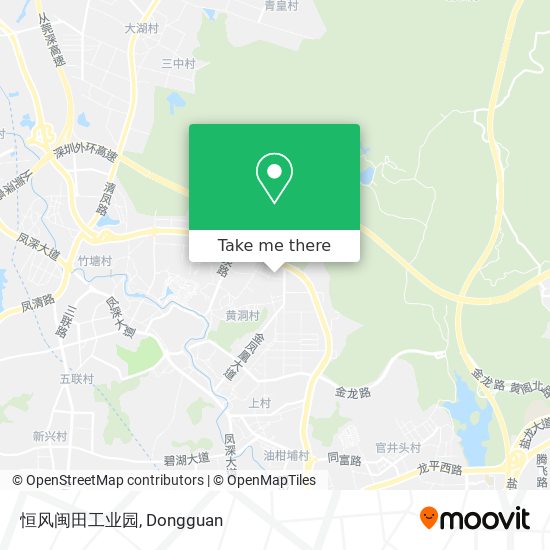 恒风闽田工业园 map