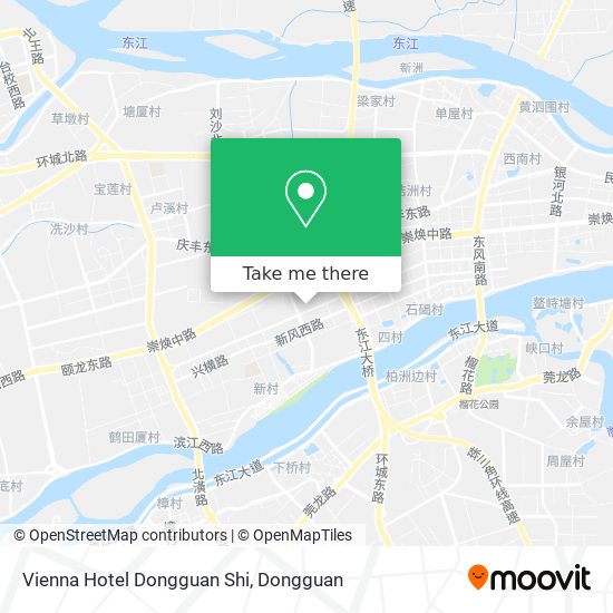 Vienna Hotel Dongguan Shi map
