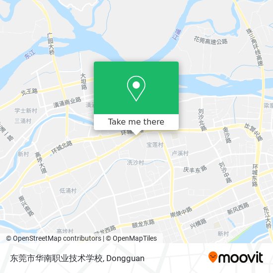 东莞市华南职业技术学校 map