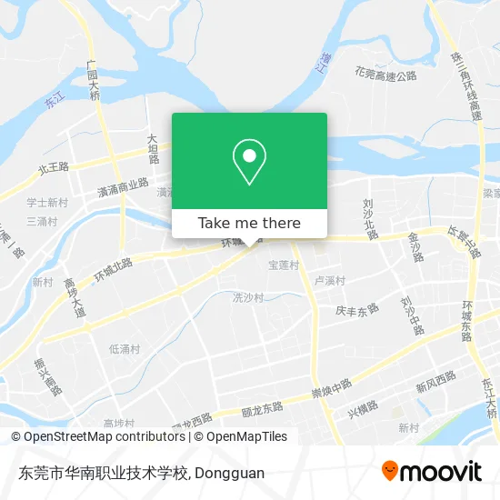 东莞市华南职业技术学校 map