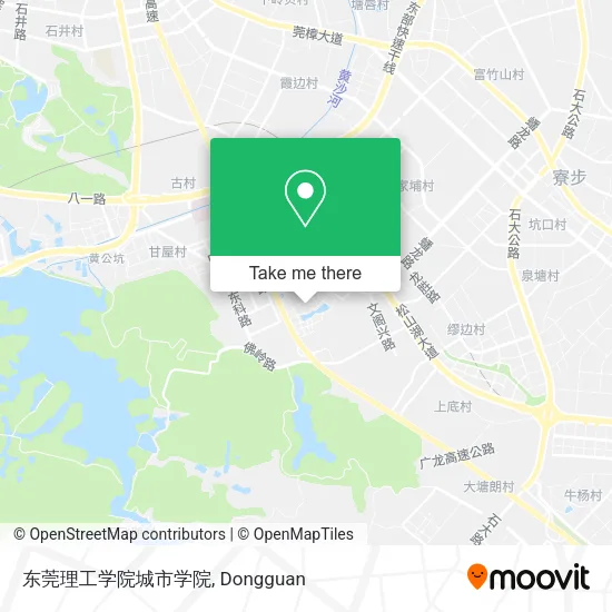 东莞理工学院城市学院 map