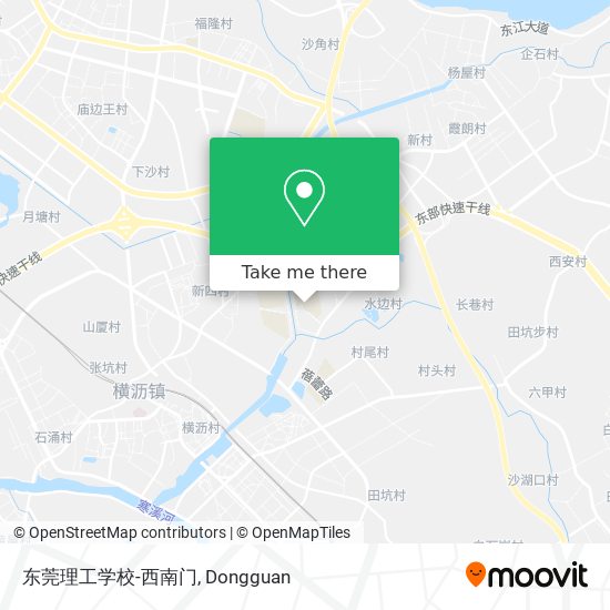 东莞理工学校-西南门 map