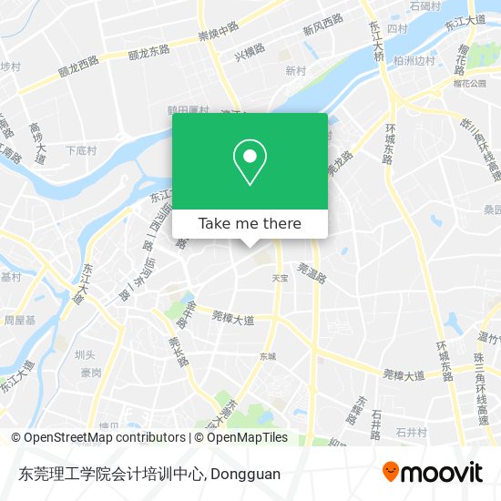 东莞理工学院会计培训中心 map