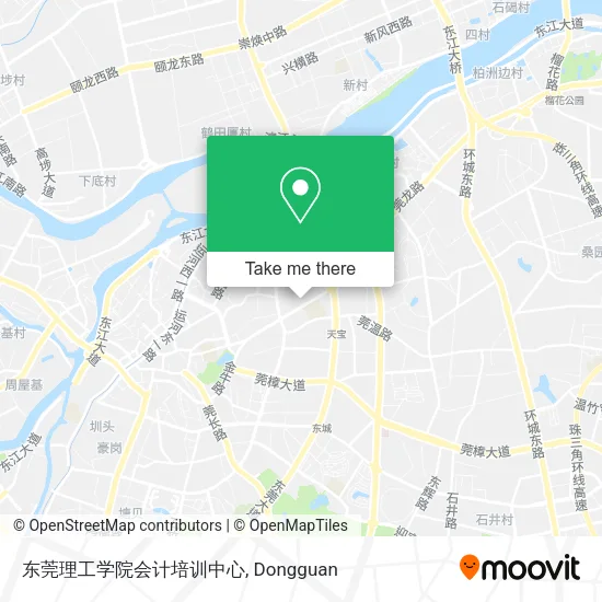 东莞理工学院会计培训中心 map
