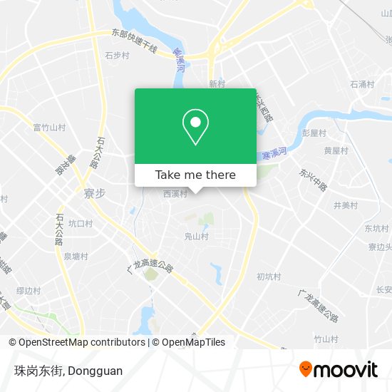 珠岗东街 map