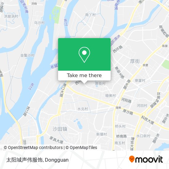 太阳城声伟服饰 map