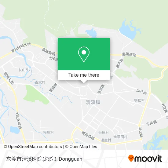 东莞市清溪医院(总院) map