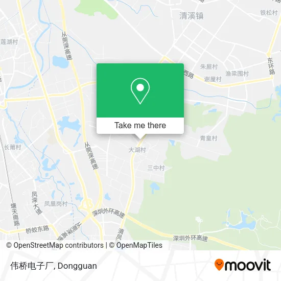 伟桥电子厂 map