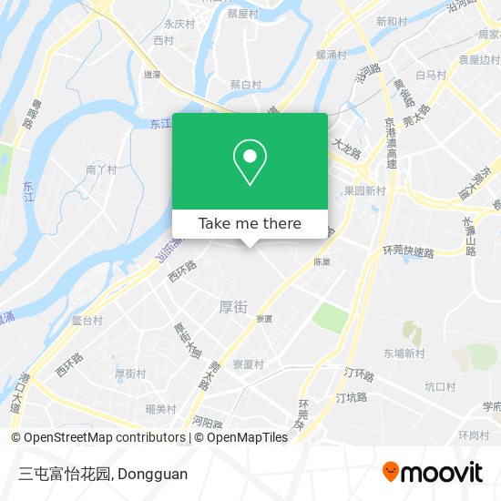 三屯富怡花园 map