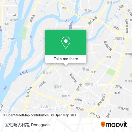 宝屯塘坑村路 map