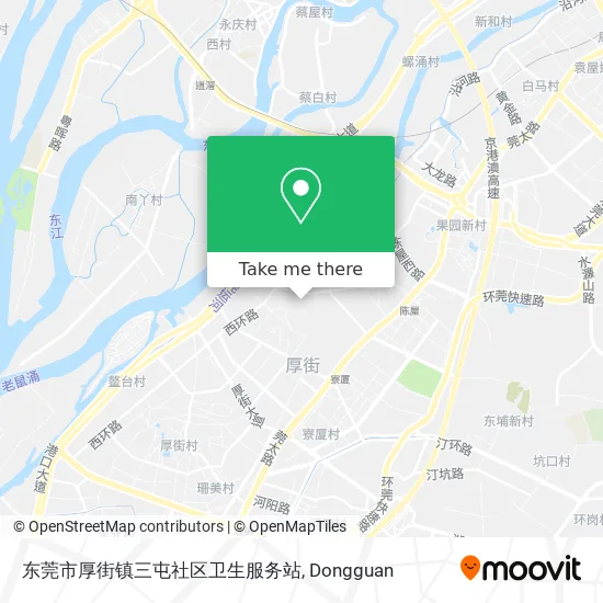 东莞市厚街镇三屯社区卫生服务站 map