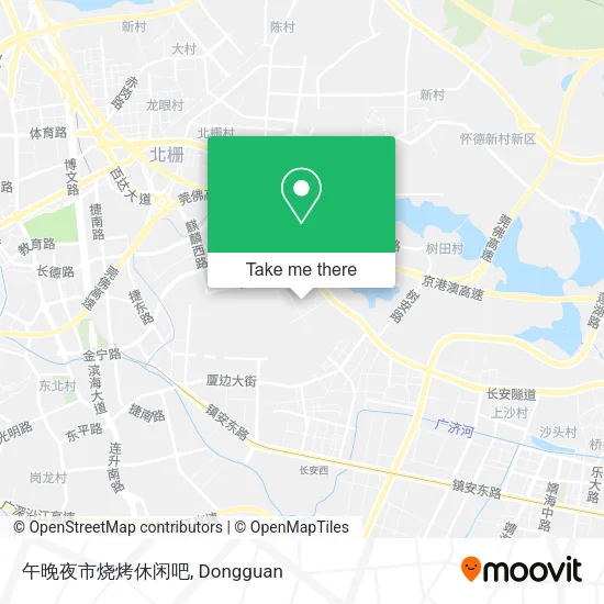 午晚夜市烧烤休闲吧 map