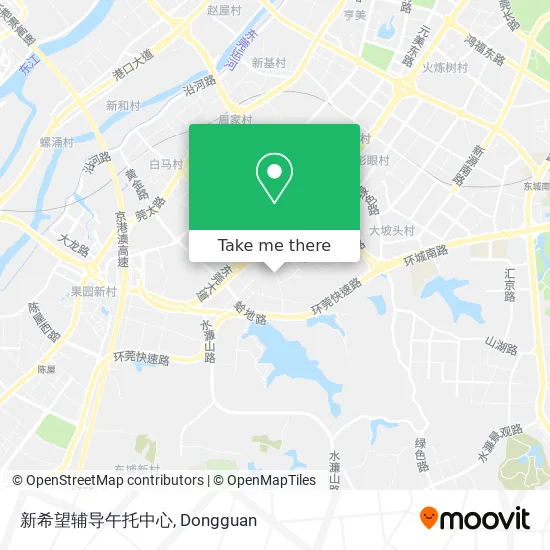 新希望辅导午托中心 map