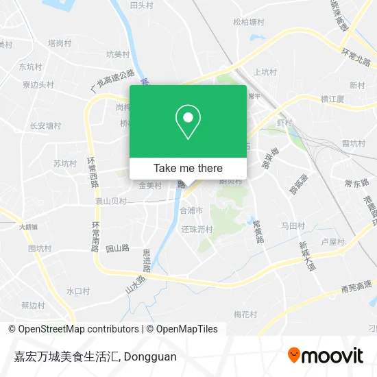 嘉宏万城美食生活汇 map