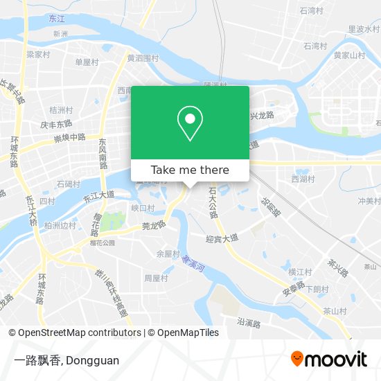 一路飘香 map
