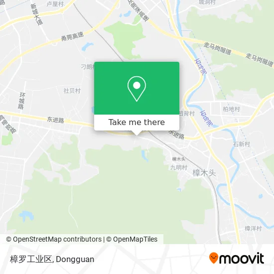樟罗工业区 map