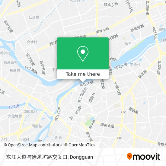 东江大道与徐屋圹路交叉口 map