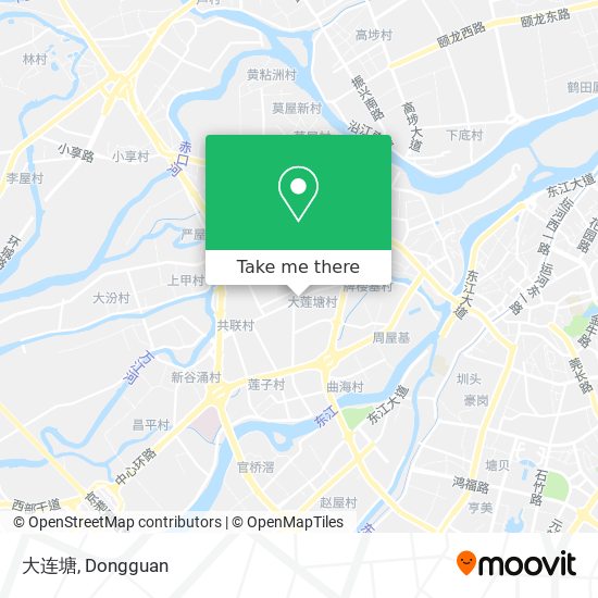 大连塘 map