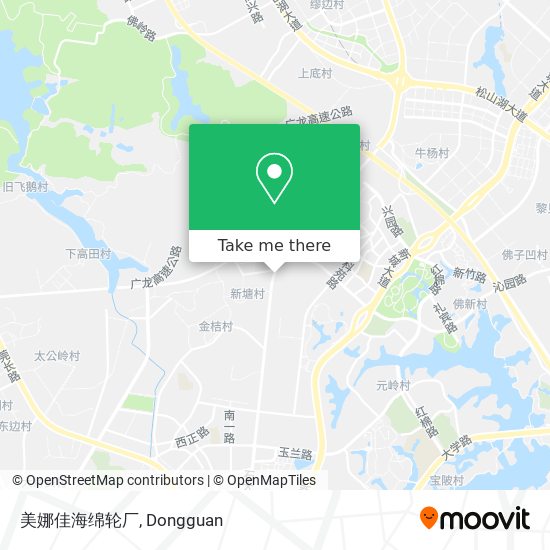 美娜佳海绵轮厂 map