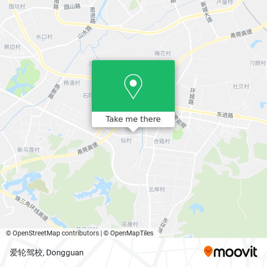 爱轮驾校 map