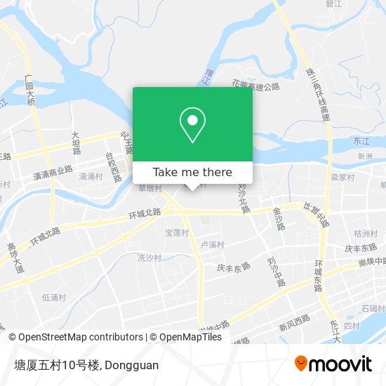 塘厦五村10号楼 map