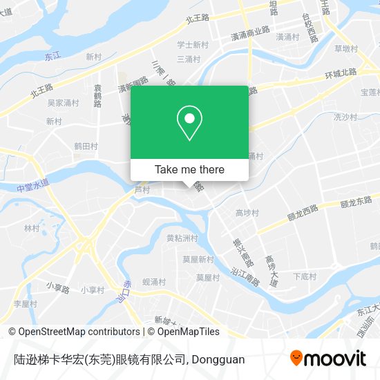 陆逊梯卡华宏(东莞)眼镜有限公司 map