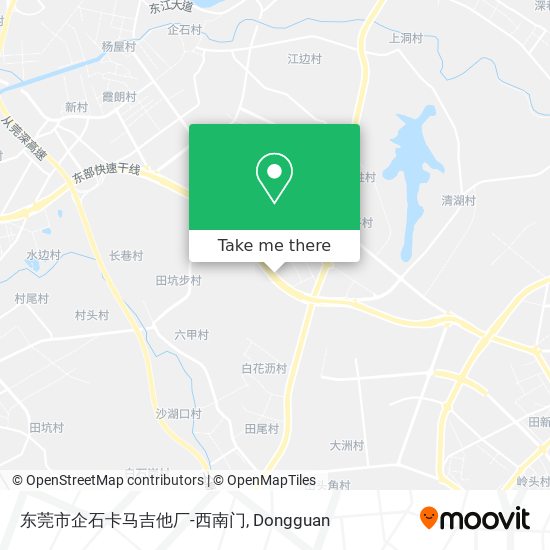 东莞市企石卡马吉他厂-西南门 map