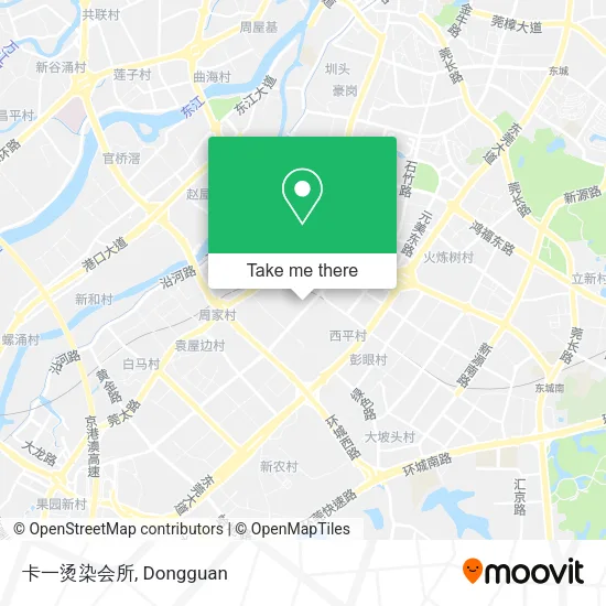 卡一烫染会所 map