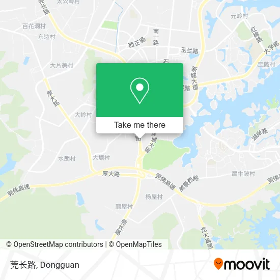 莞长路 map