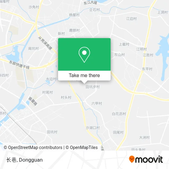 长巷 map