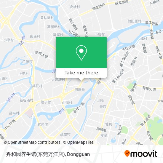 卉和园养生馆(东莞万江店) map