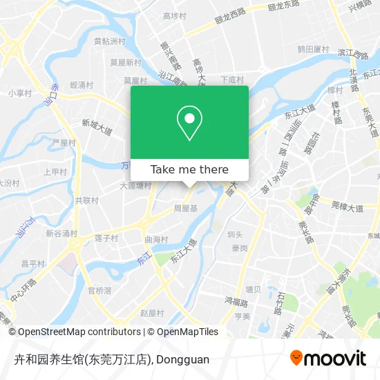 卉和园养生馆(东莞万江店) map