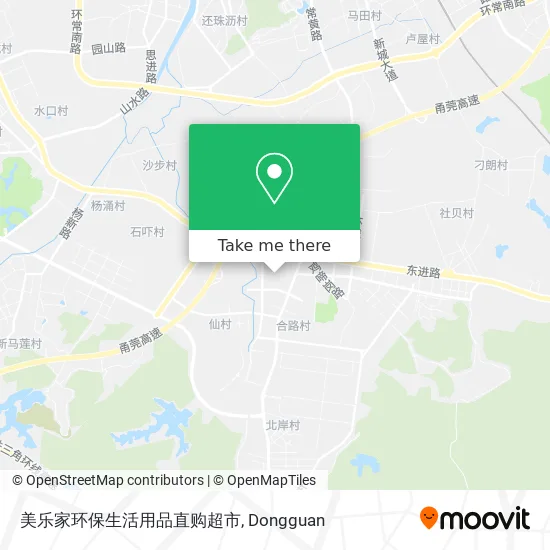 美乐家环保生活用品直购超市 map