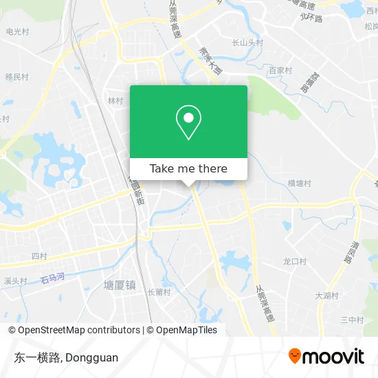 东一横路 map