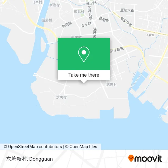 东塘新村 map