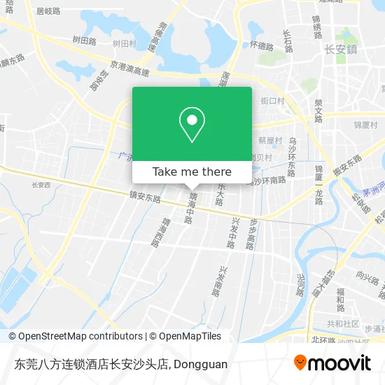 东莞八方连锁酒店长安沙头店 map