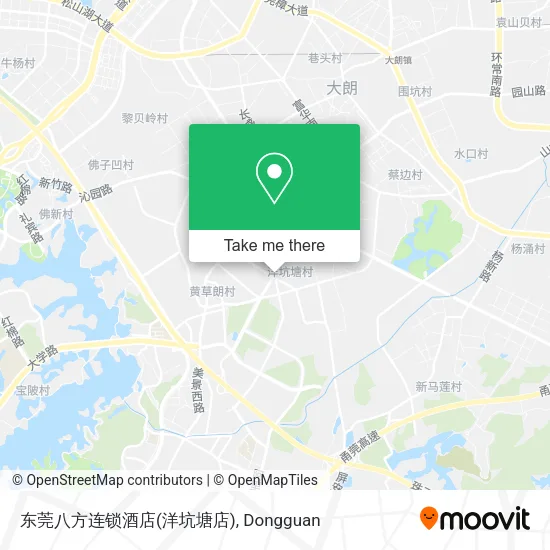 东莞八方连锁酒店(洋坑塘店) map
