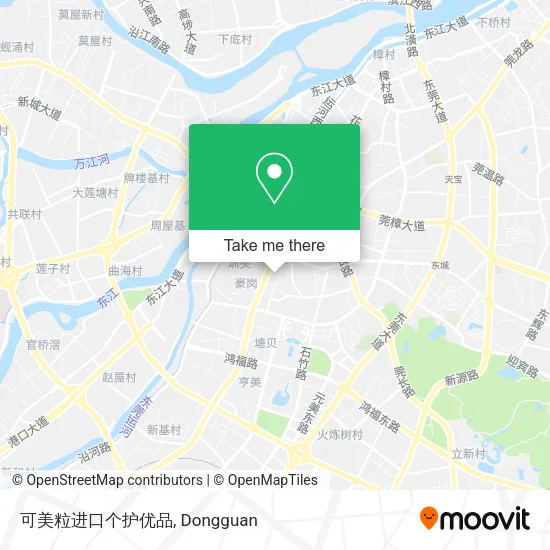可美粒进口个护优品 map