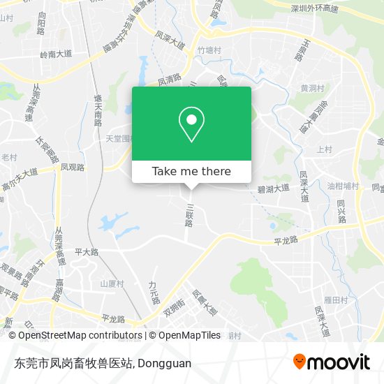 东莞市凤岗畜牧兽医站 map