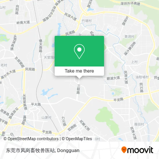 东莞市凤岗畜牧兽医站 map