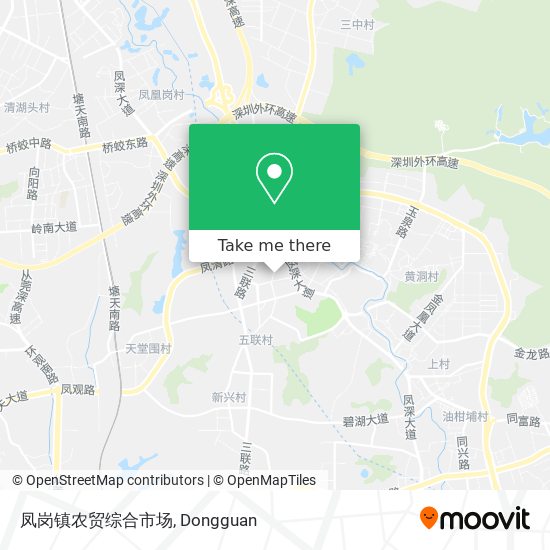 凤岗镇农贸综合市场 map