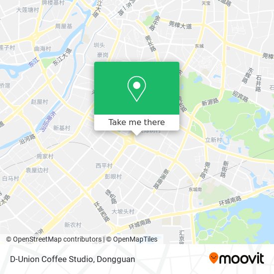 D-Union Coffee Studio map