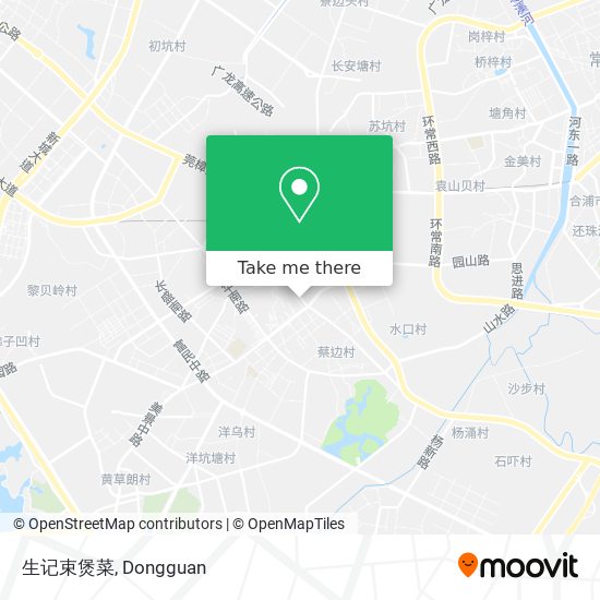 生记束煲菜 map