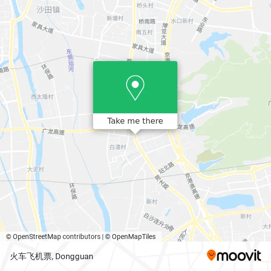 火车飞机票 map