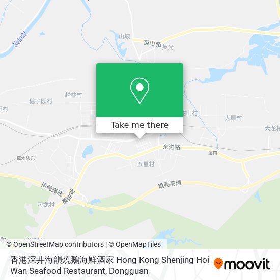 香港深井海韻燒鵝海鮮酒家 Hong Kong Shenjing Hoi Wan Seafood Restaurant map