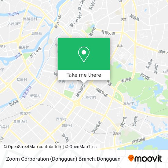 Zoom Corporation (Dongguan) Branch map